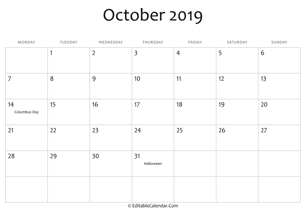 october-2019-printable-calendar-with-holidays